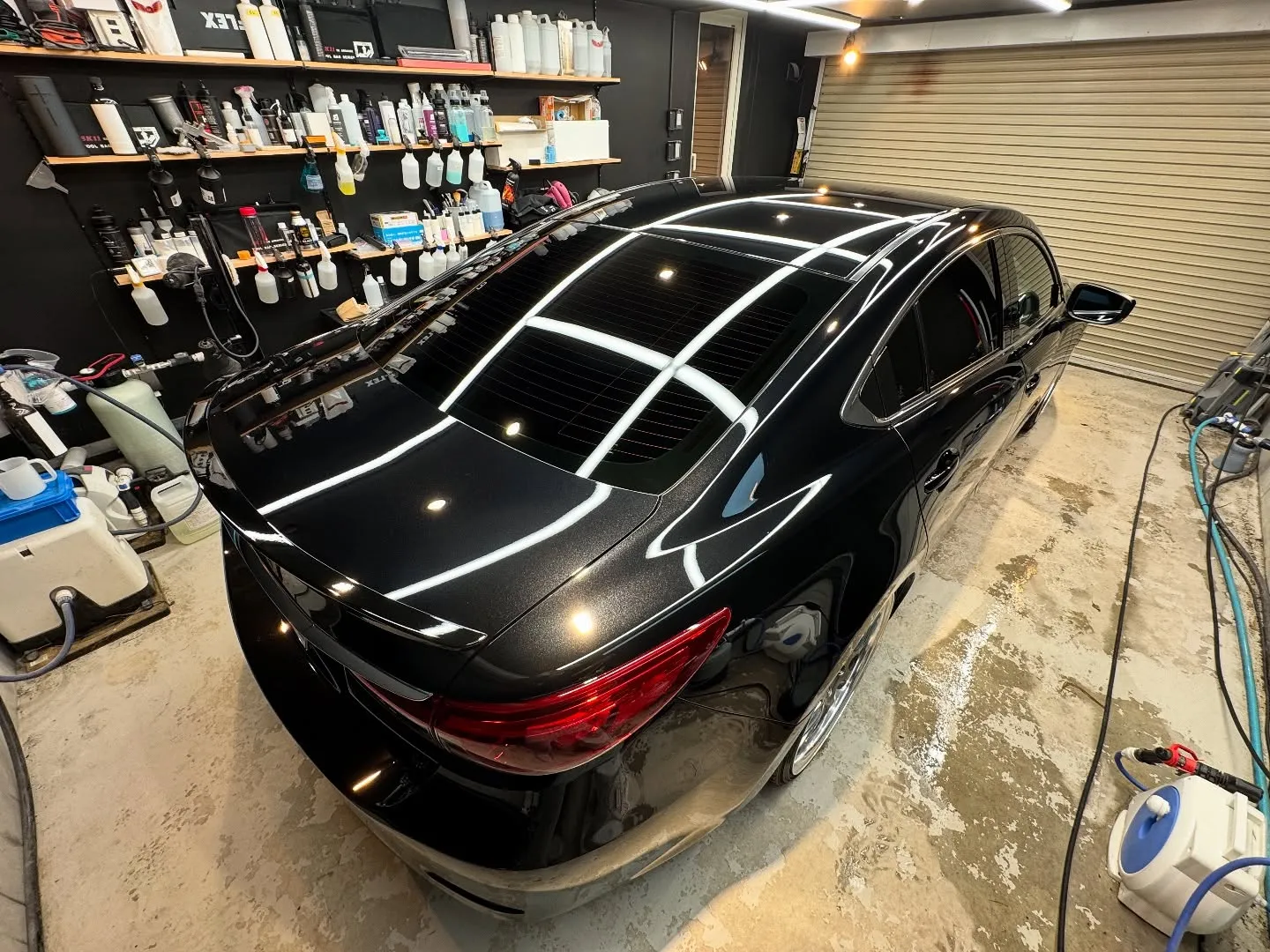 マツダ アテンザ 【クイック下地処理洗車＋研磨】