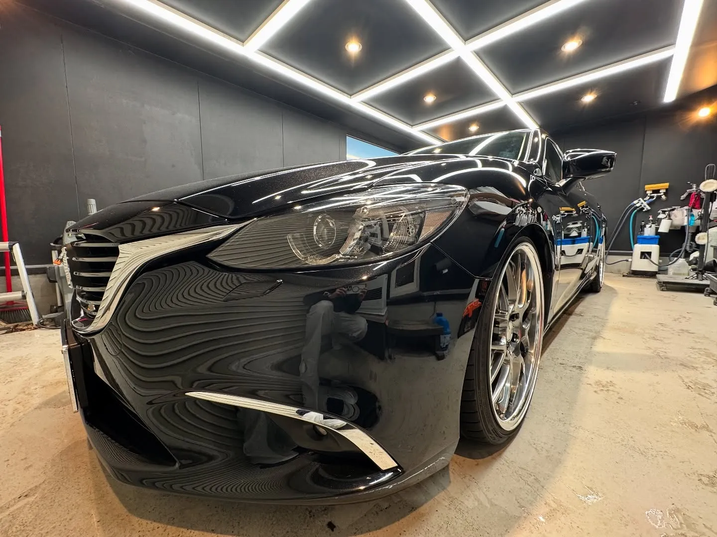 マツダ アテンザ 【クイック下地処理洗車＋研磨】