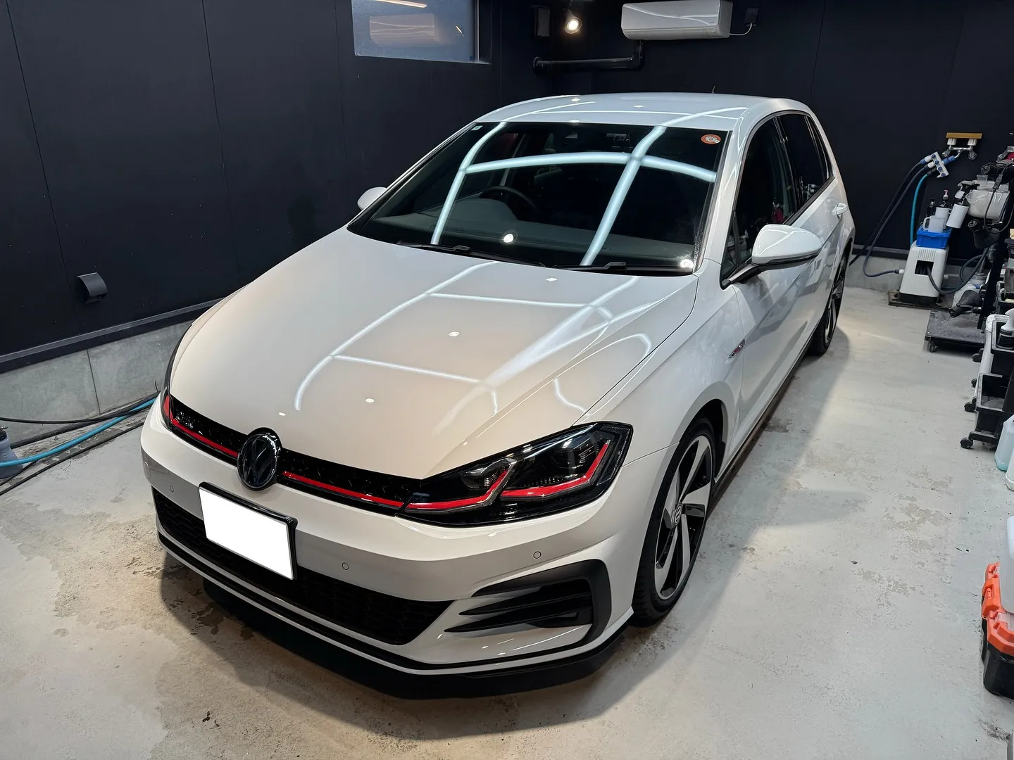フォルクスワーゲン ゴルフ GTI 研磨＋シリカ多層コーティ...