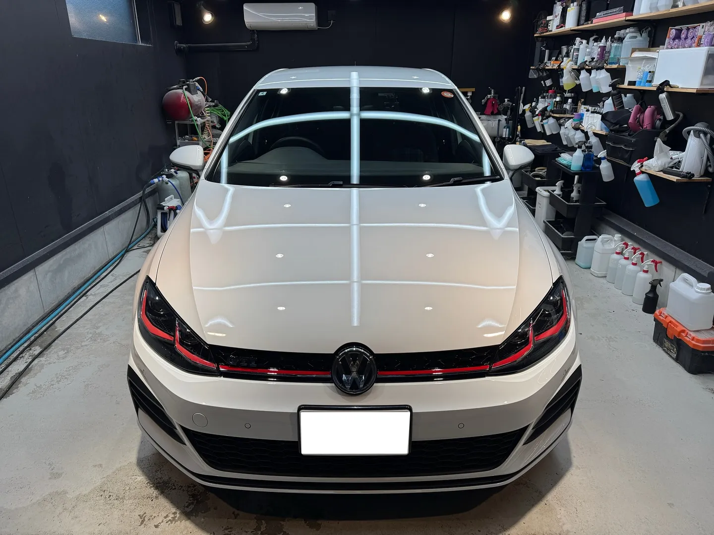 フォルクスワーゲン ゴルフ GTI 研磨＋シリカ多層コーティ...