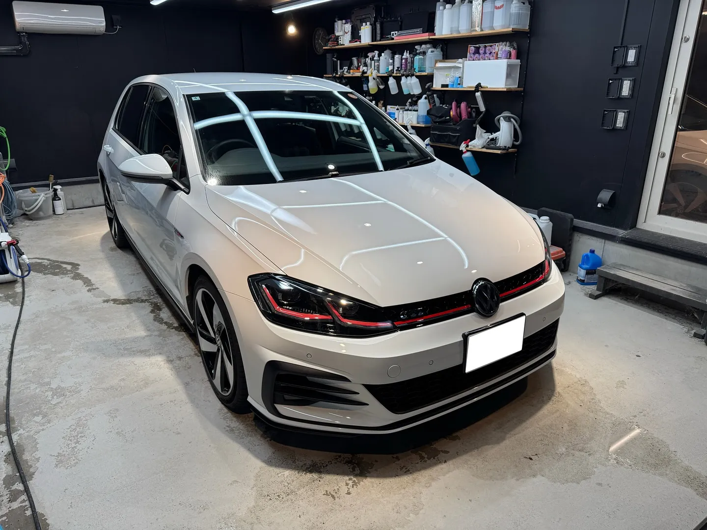 フォルクスワーゲン ゴルフ GTI 研磨＋シリカ多層コーティ...