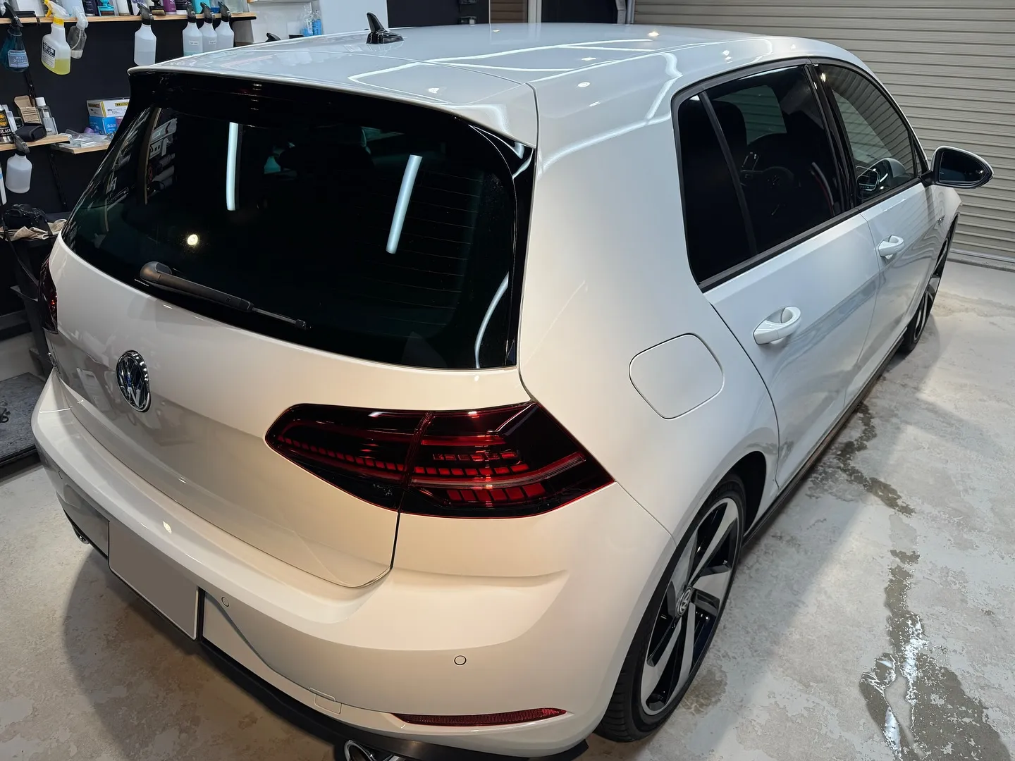 フォルクスワーゲン ゴルフ GTI 研磨＋シリカ多層コーティ...