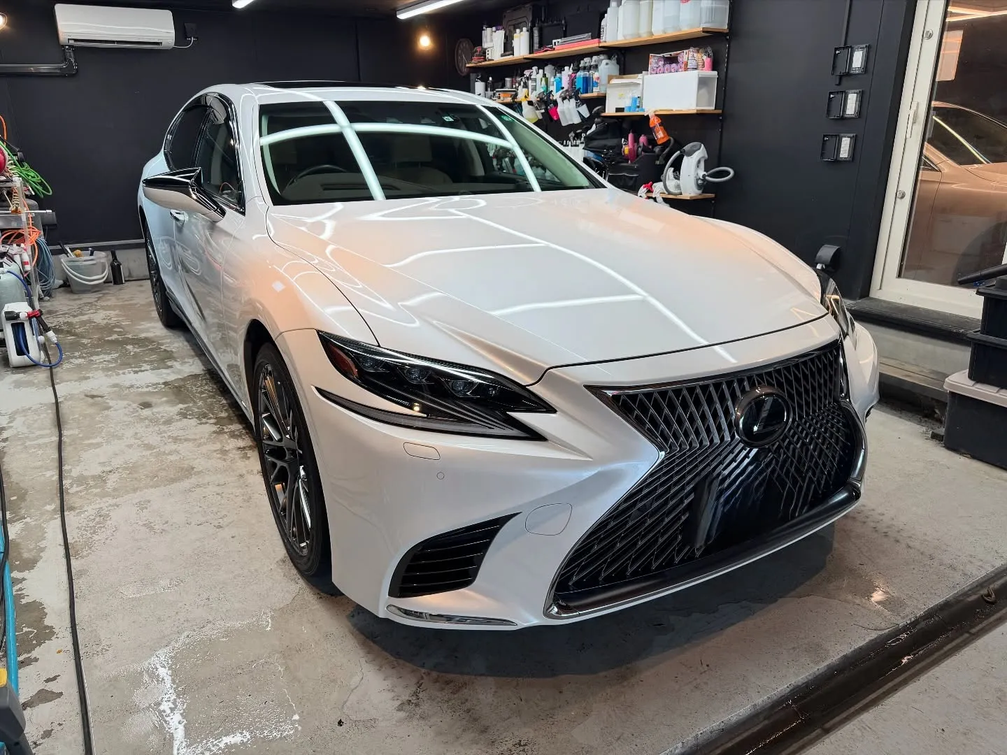 LEXUS LS500 下地処理研磨+C3コート