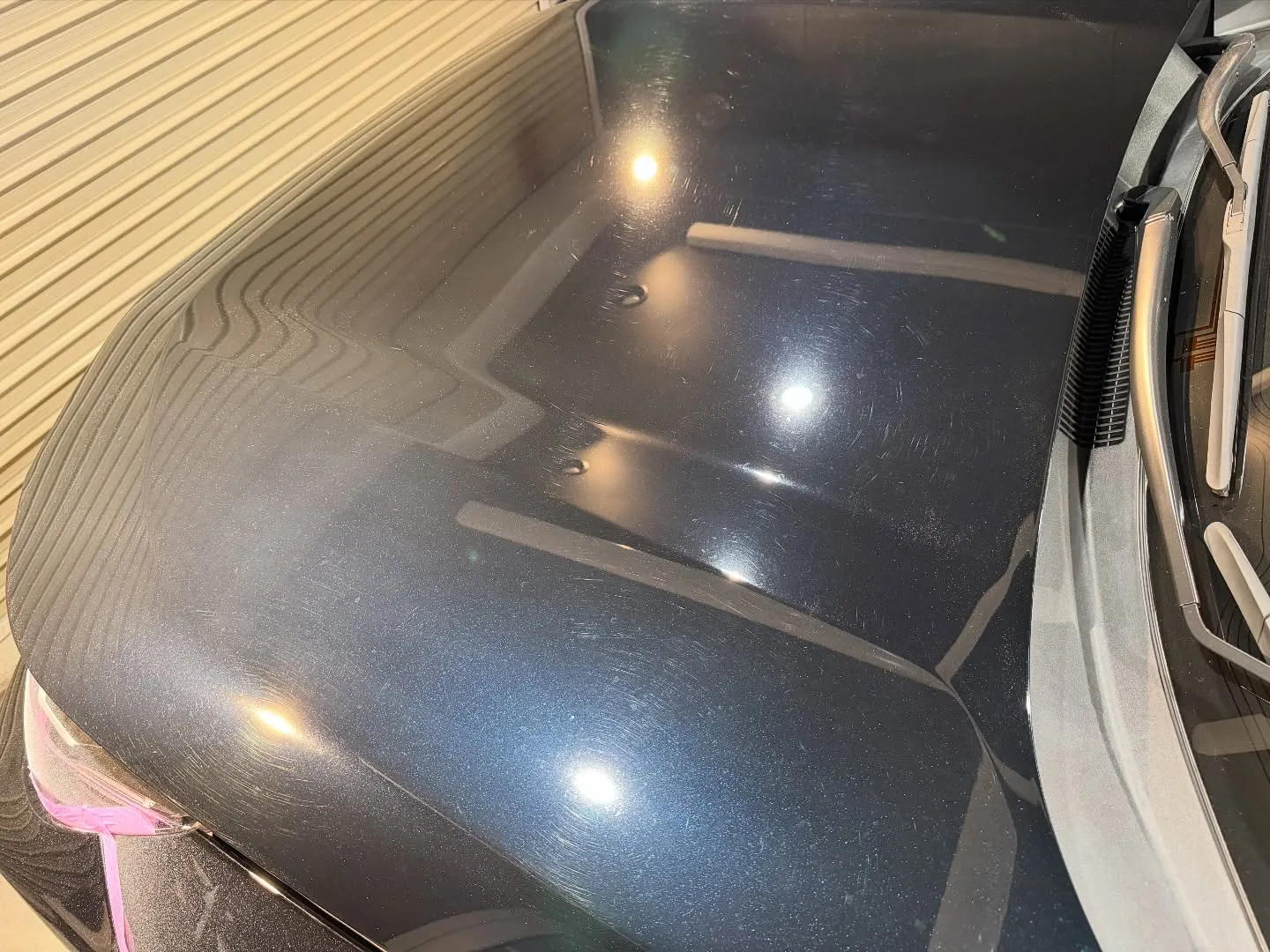 トヨタ RAV4 Fバンパー＋ボンネット 部分再施工