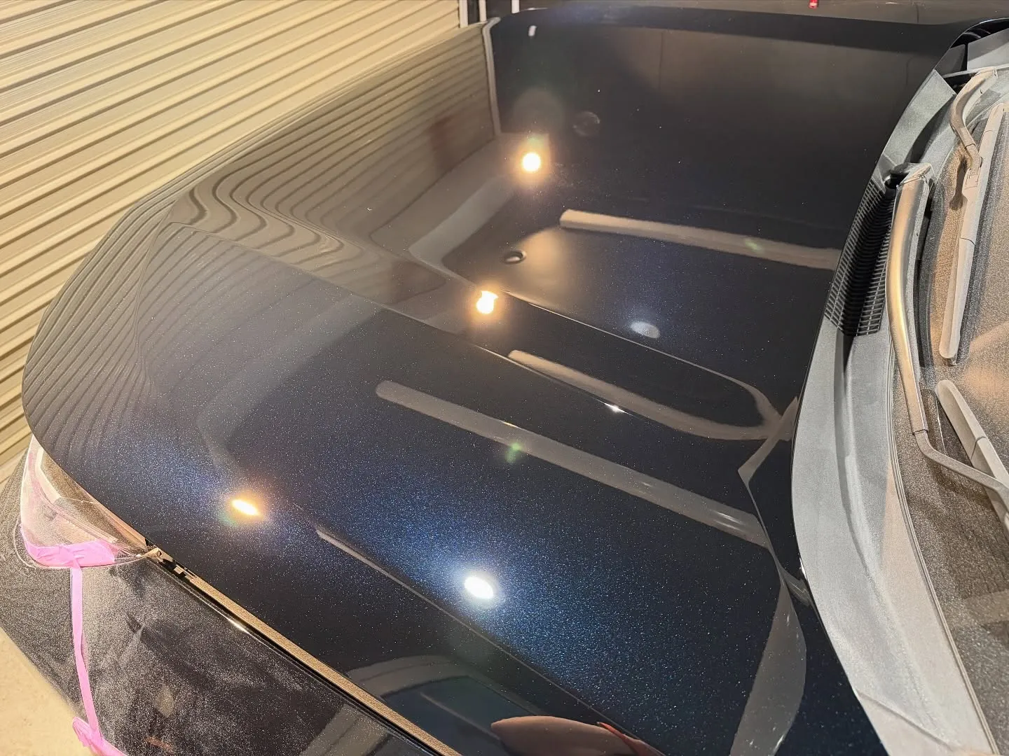 トヨタ RAV4 Fバンパー＋ボンネット 部分再施工