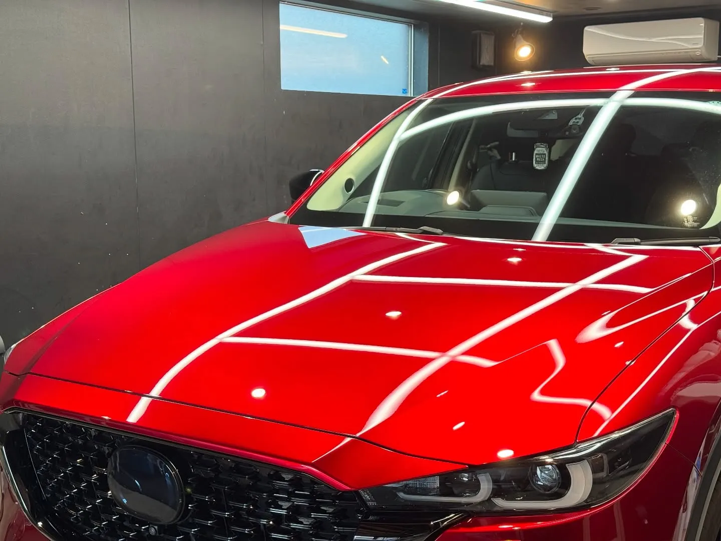 MAZDA CX-5 ボンネット 研磨＋MoshEVO