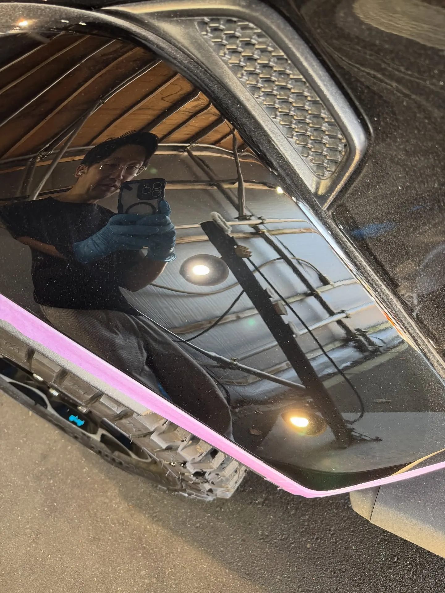 先日保険修理をさせていただいたルビコンです🚗