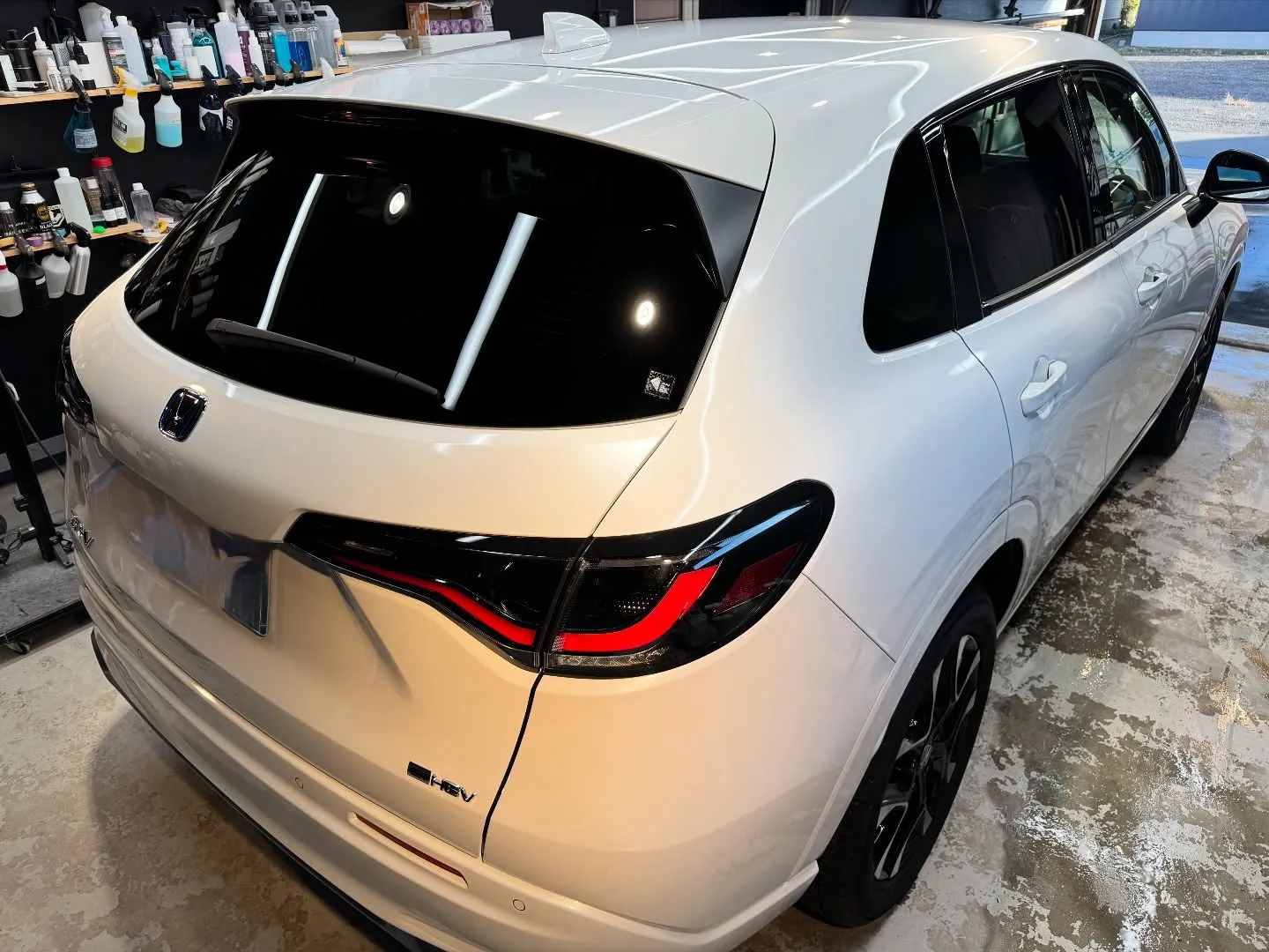 HONDA ZR-V ハード研磨+C3コート