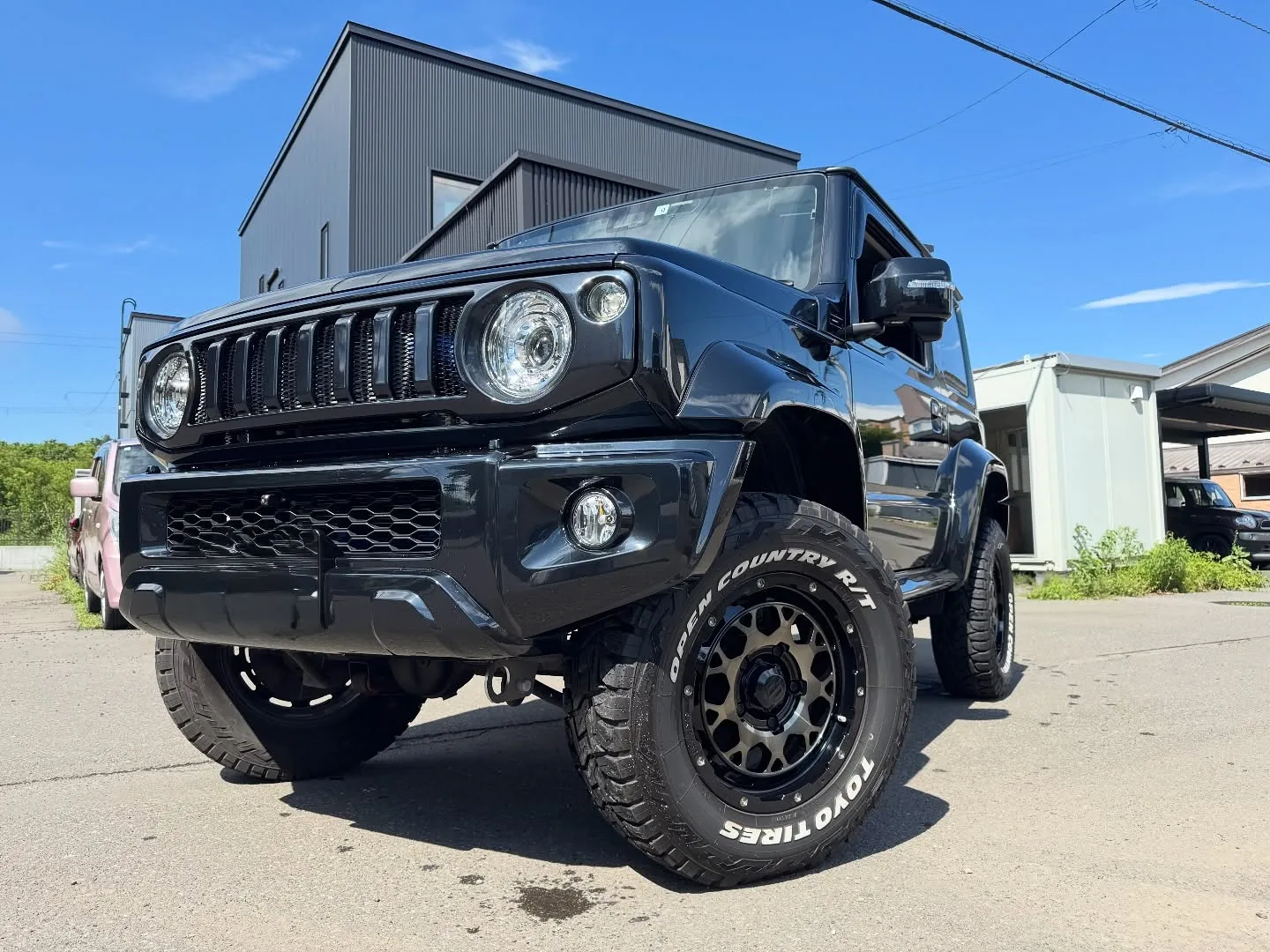 スズキ ジムニーシエラ　下地処理研磨＋C3コート