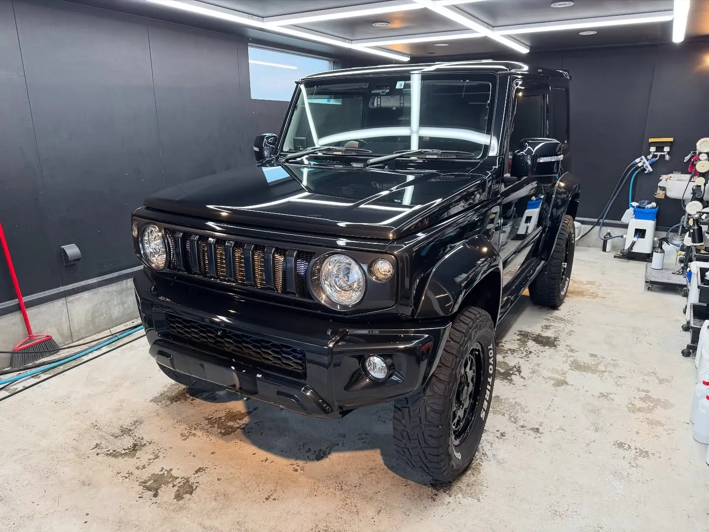 スズキ ジムニーシエラ　下地処理研磨＋C3コート