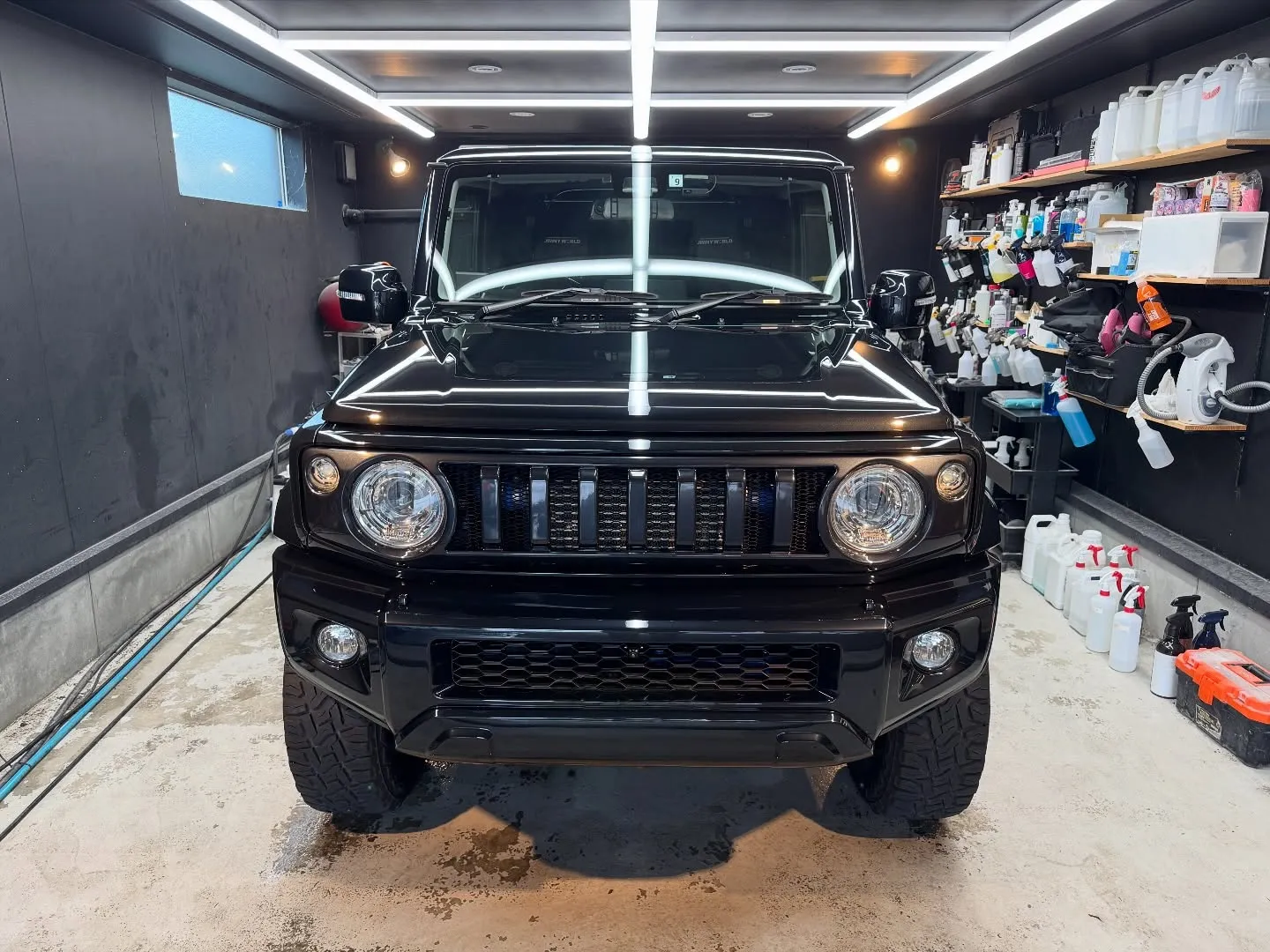 スズキ ジムニーシエラ　下地処理研磨＋C3コート