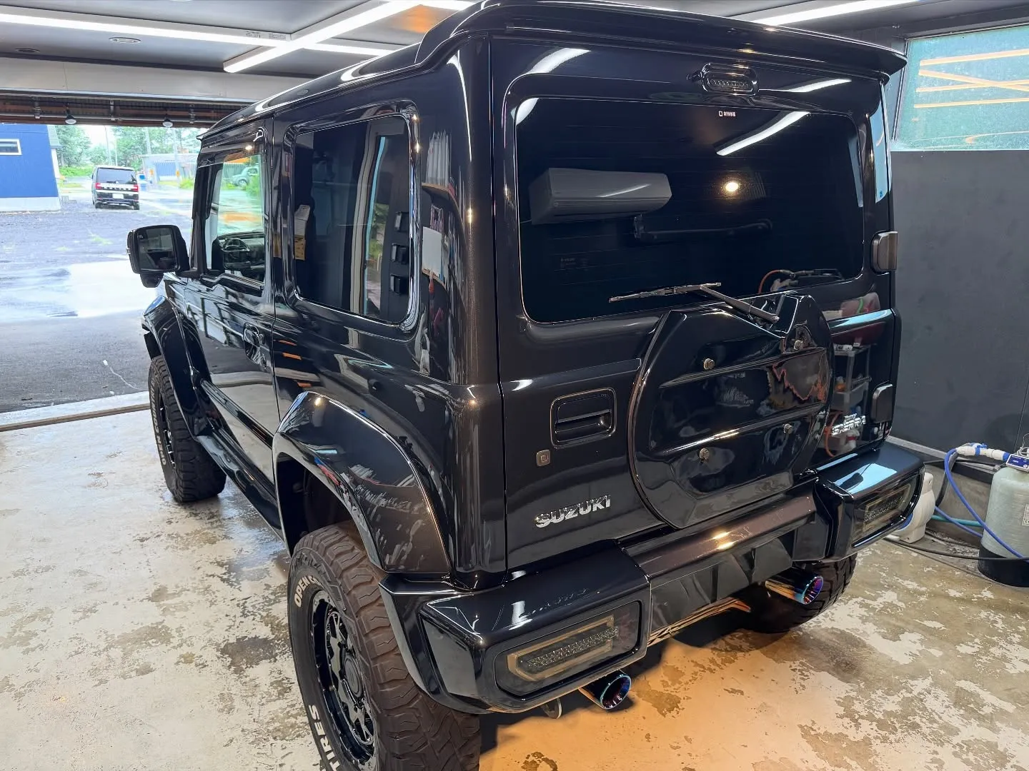 スズキ ジムニーシエラ　下地処理研磨＋C3コート