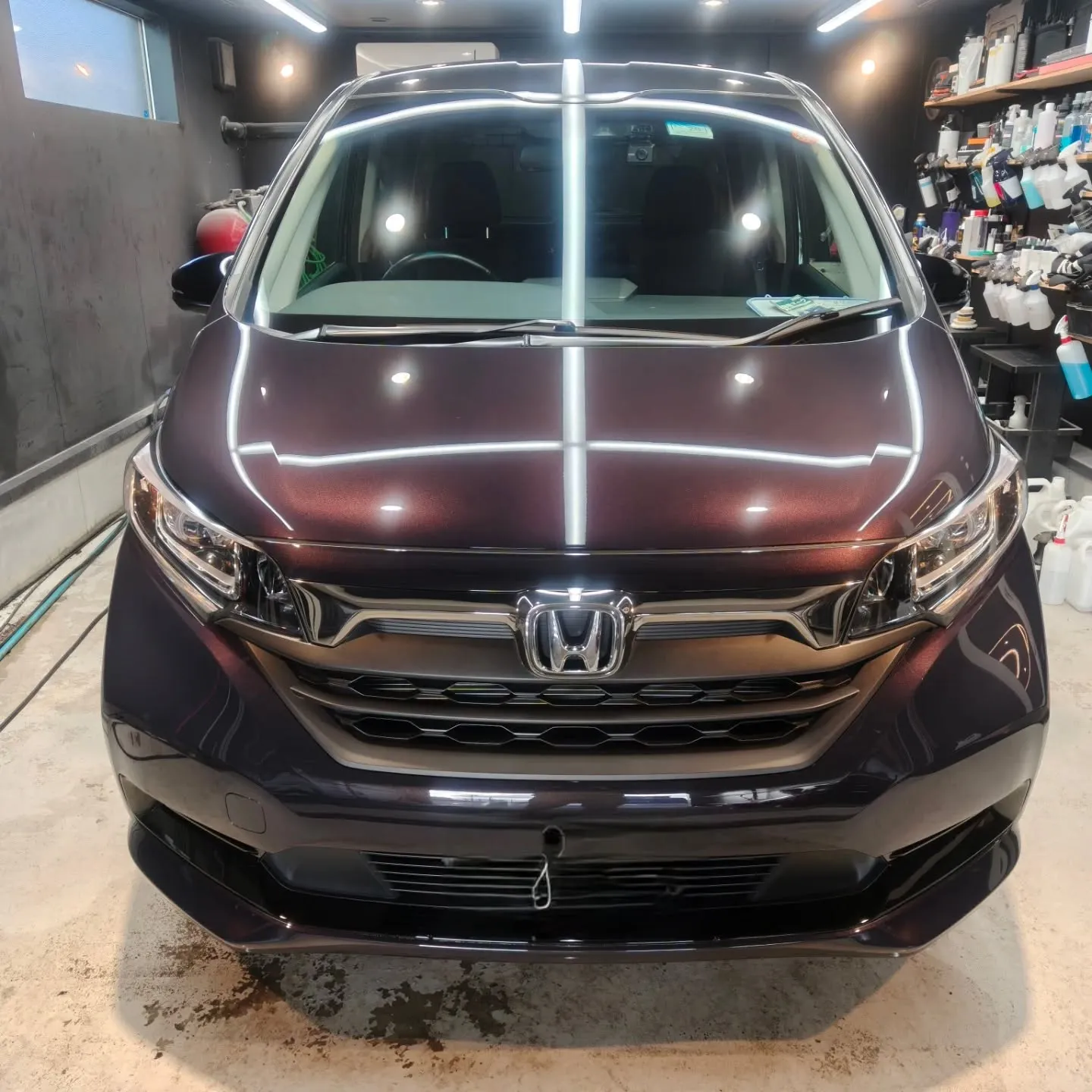 HONDA フリードプラス 下地処理研磨＋C3コート