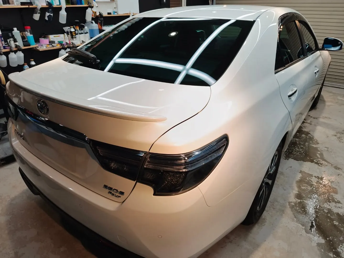 トヨタ マークX　研磨＋PureEVO