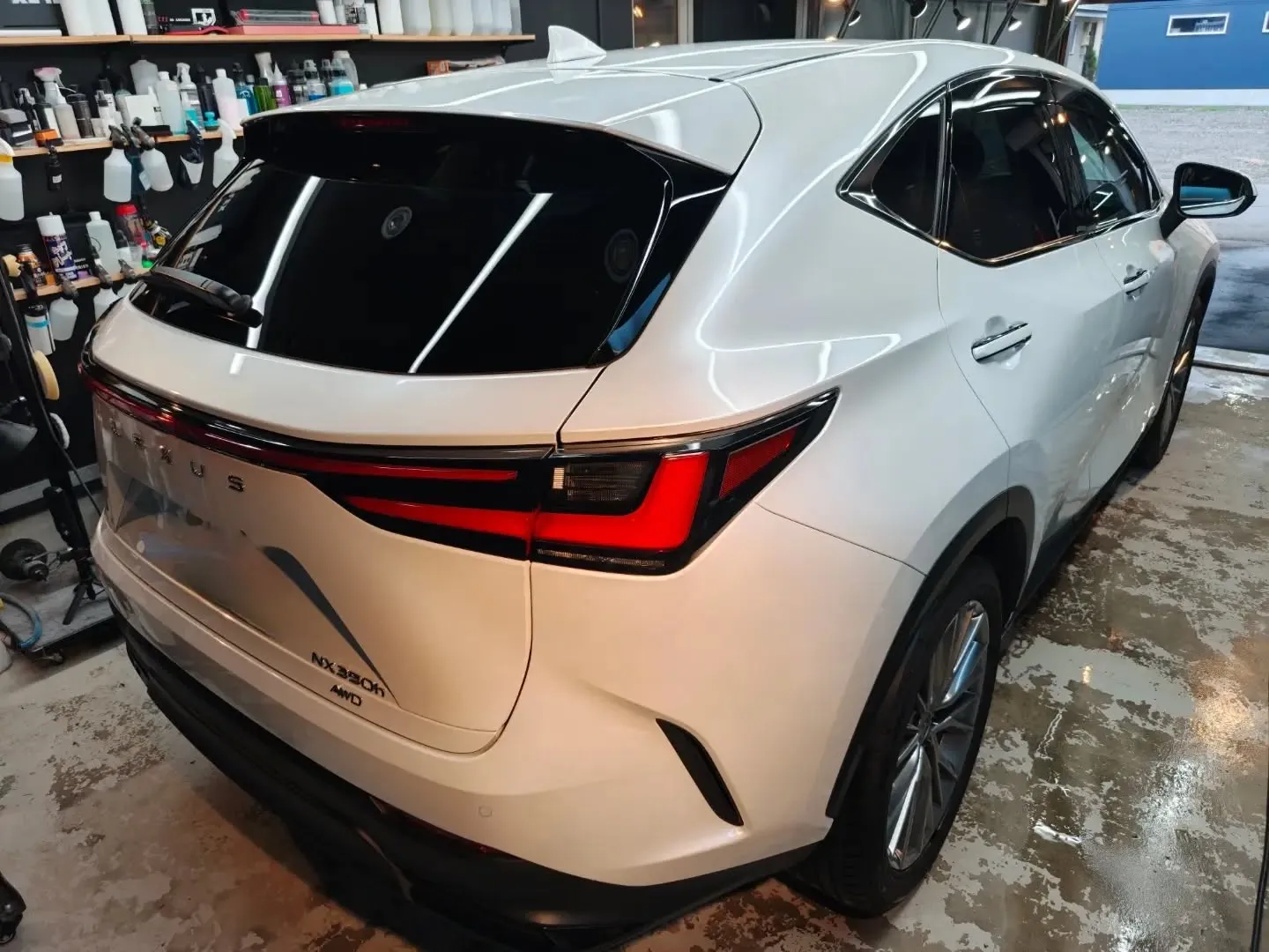 LEXUS NX350h 下地処理研磨＋OYコーティング