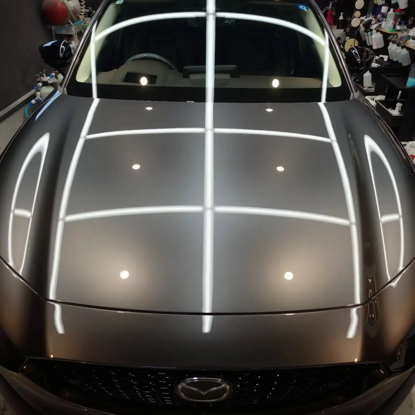MAZDA CX-30 ベーシック研磨＋MoshEVO＋Fガ...