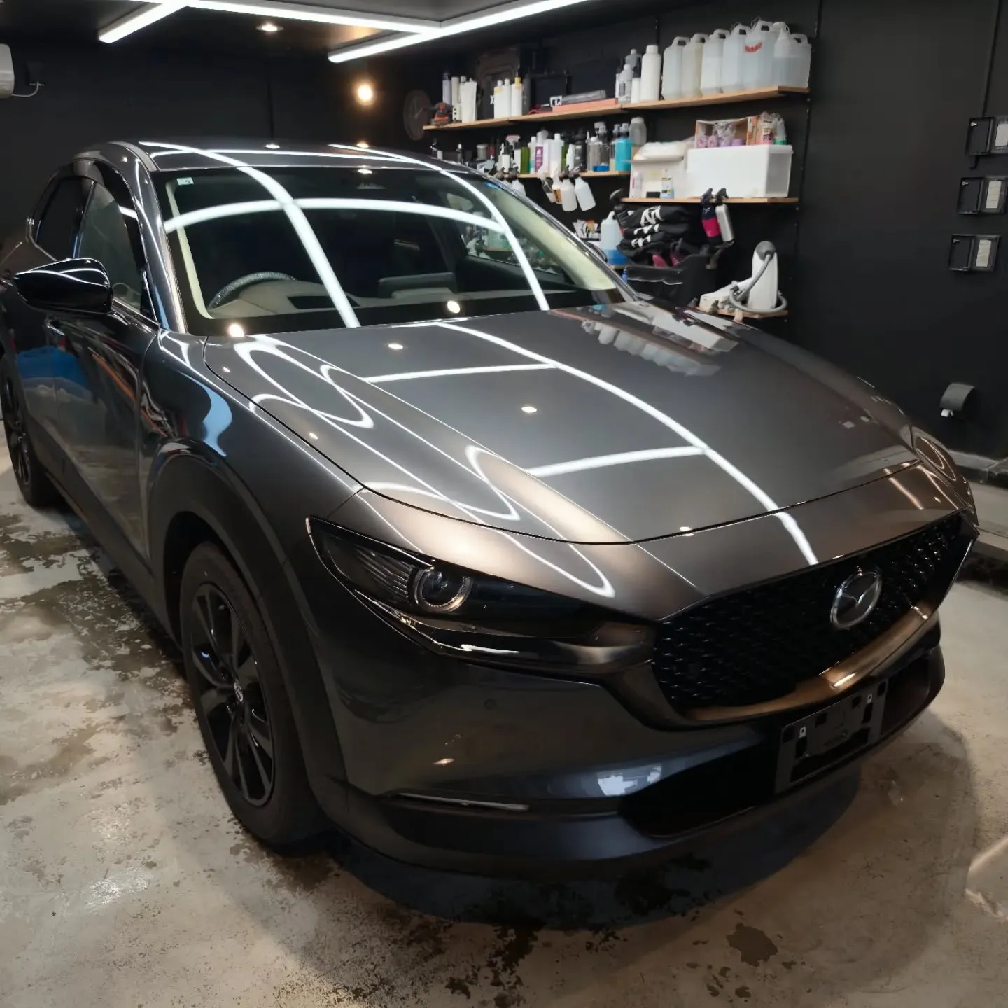 MAZDA CX-30 ベーシック研磨＋MoshEVO＋Fガ...