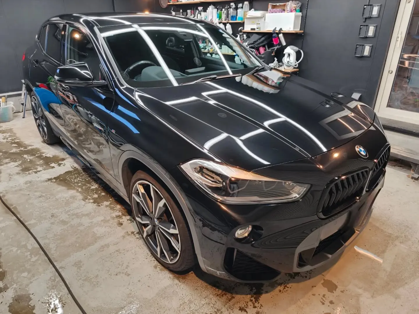 BMW X2 クイック下地処理洗車＋下地処理研磨