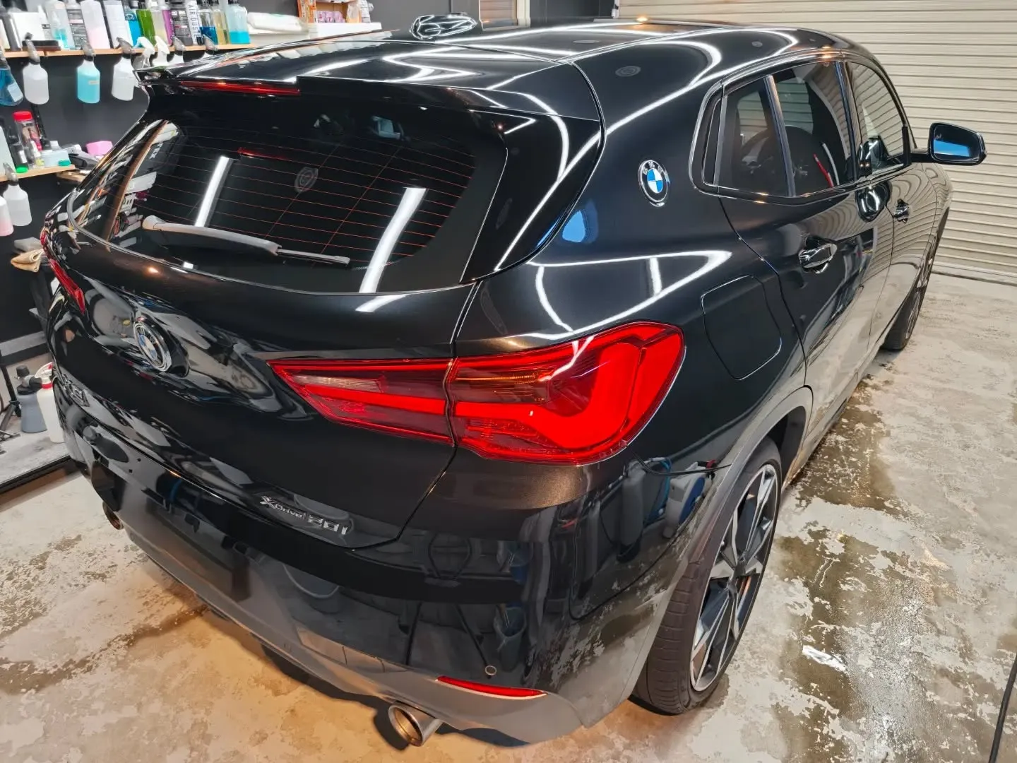 BMW X2 クイック下地処理洗車＋下地処理研磨